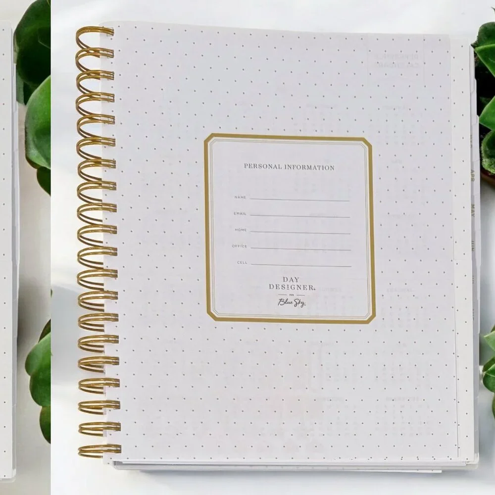 2026 Aurora Boreal Gradient Daily/Monthly Planner Gift Set